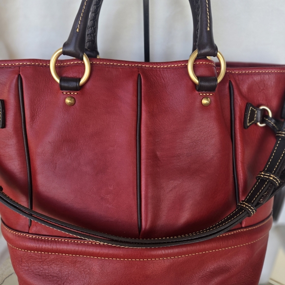 Dooney & Bourke RED BUCKLEY Bag - Picture 9 of 13